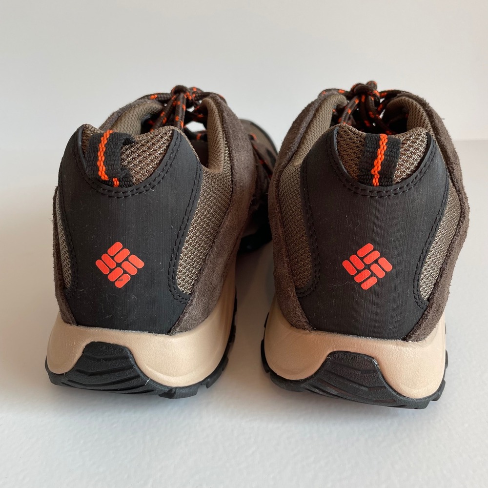 Columbia Mens BI4595-208 Trail Hiking Shoes Brown Orange‎ Accents Size 11W Wide - Picture 5 of 7